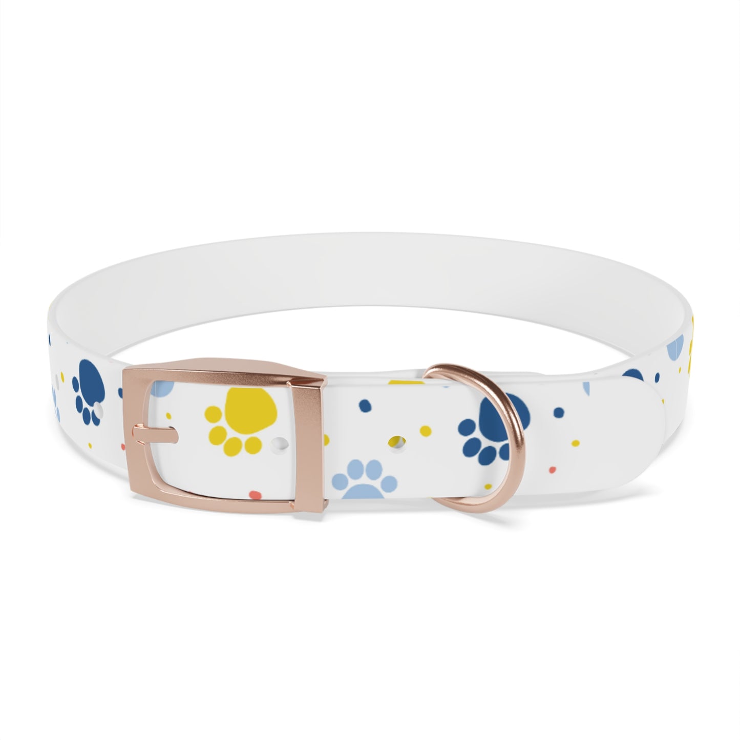 Playful Dog Collar with Colorful Prints, Adjustable Pet Accessory, Perfect for Dog Lovers