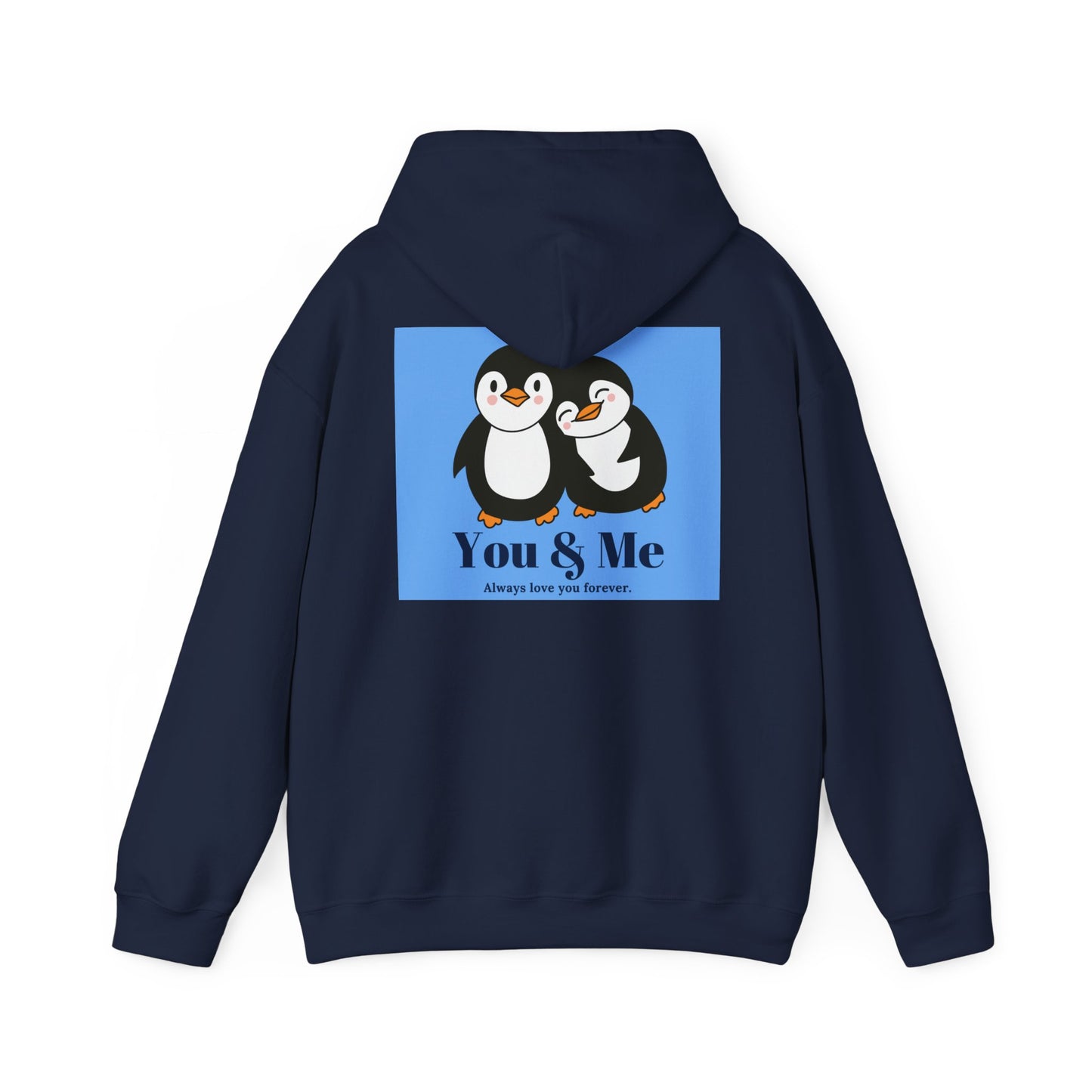 Cute Penguin Love Hoodie - Perfect for Couples, Gifts for Him & Her, Cozy Sweatshirts