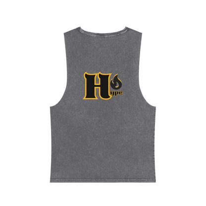 Unisex Stonewash Tank Top -  Casual Wear
