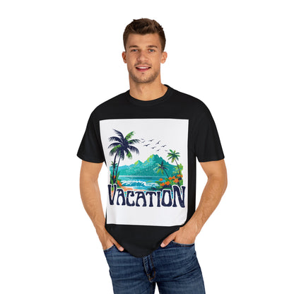 Vacation Vibes Unisex T-Shirt - Perfect for Summer Getaways, Travel Enthusiasts