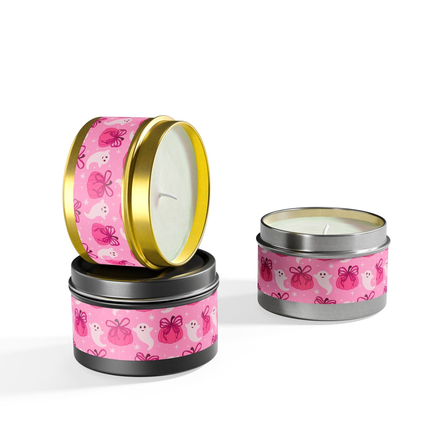 Tin Candles, Halloween Decor, Home Fragrance