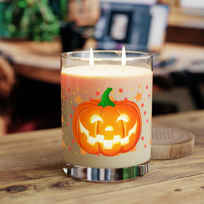 Halloween Pumpkin Scented Candle Printify