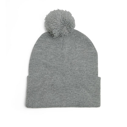 Cozy Embroidered Pom-Pom Cap | Winter Hat, Fashion Accessory