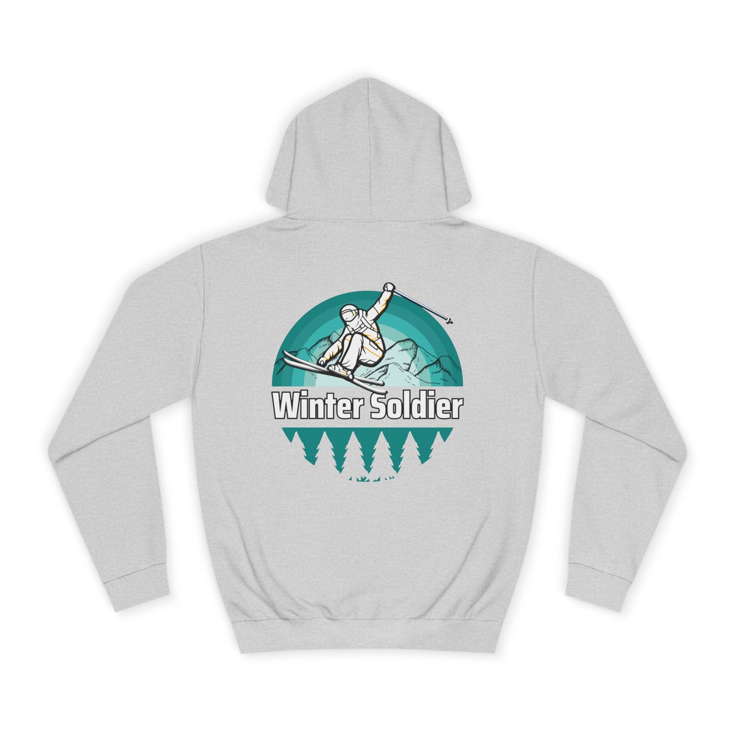 Unisex College Hoodie for Winter Sports Enthusiasts, Cozy Winter Apparel