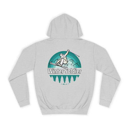 Unisex College Hoodie for Winter Sports Enthusiasts, Cozy Winter Apparel