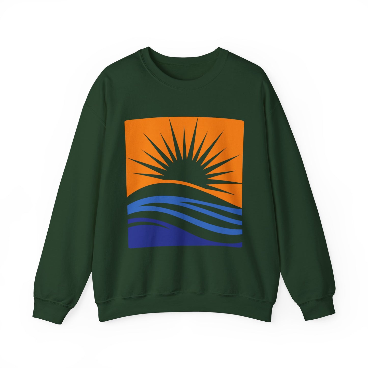 Minimalist beach Sweatshirt - Cozy Unisex, Gift for Friends or Family