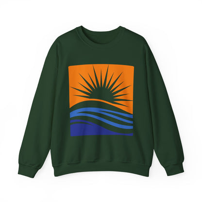 Minimalist beach Sweatshirt - Cozy Unisex, Gift for Friends or Family