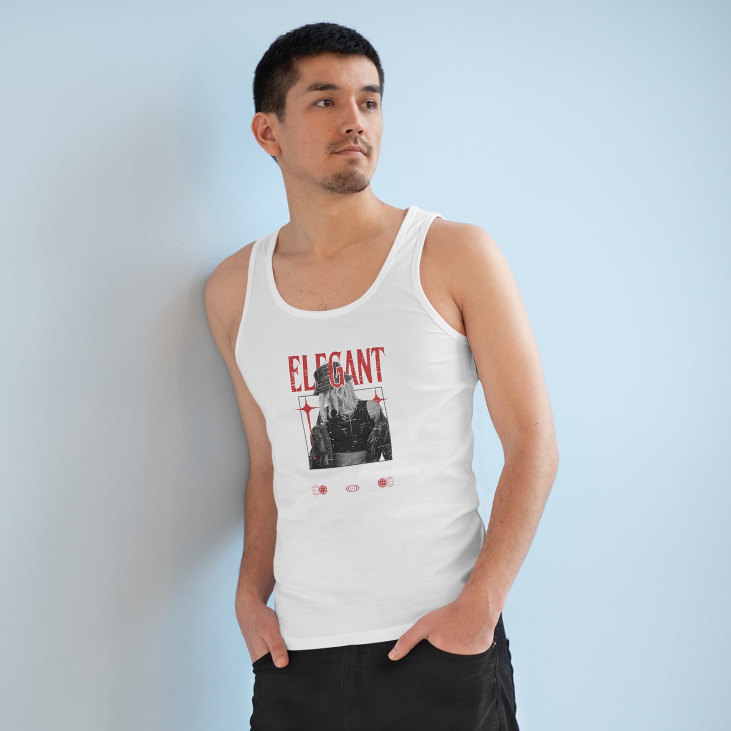 Men's Stylish Tank Top, Elegant Tank, Casual Wear