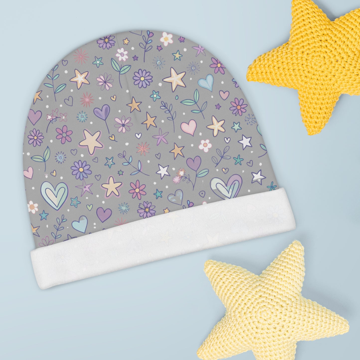 Adorable Baby Beanie, Spring Baby Hat