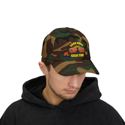 Good Vibes Classic Dad Cap, Unisex Hat, Summer Accessory,Vacation Style