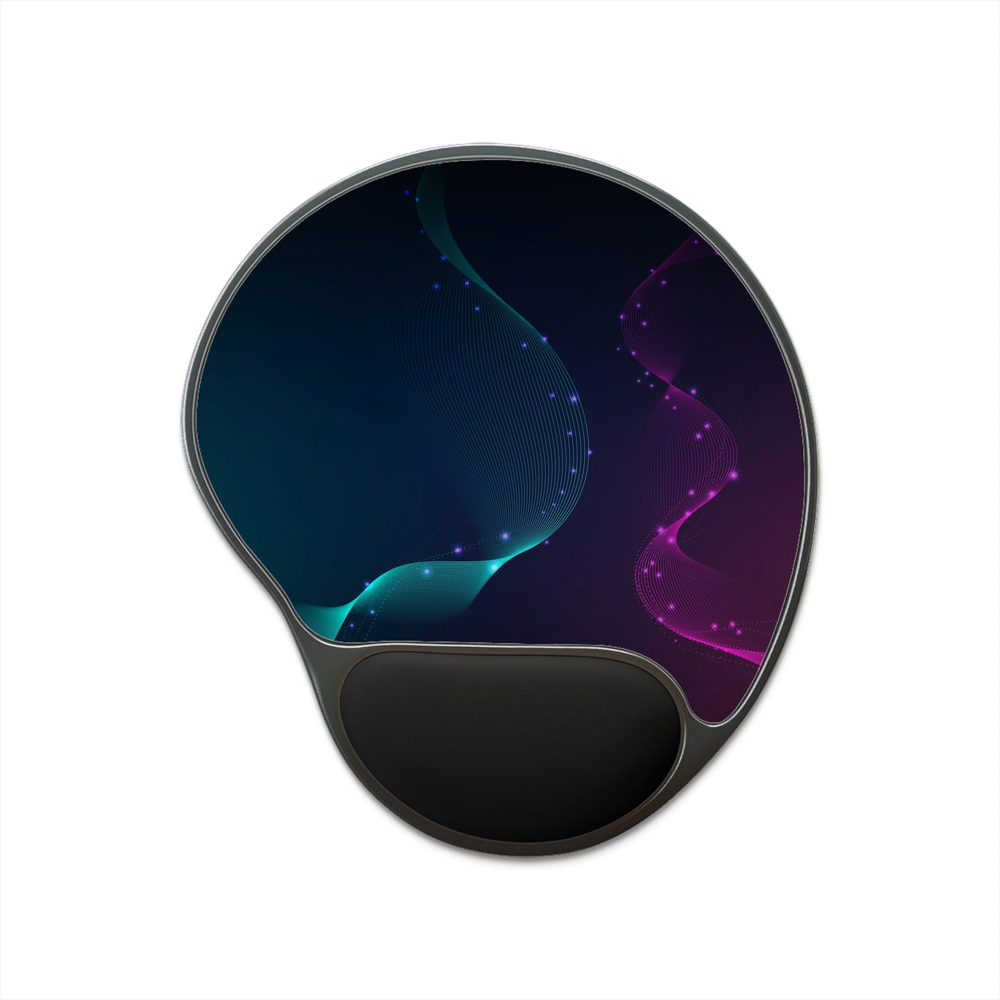 Mouse Pad with Wrist Rest, Desk Accessory, Computer Gaming Gift, Stylish Workstation