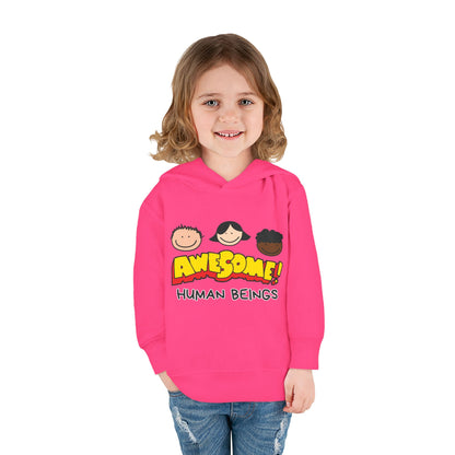 Awesome! Toddler Pullover Fleece Hoodie, Cute Toddler Sweatshirt, Gift for Kids
