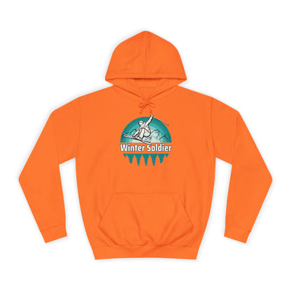 Unisex College Hoodie for Winter Sports Enthusiasts, Cozy Winter Apparel