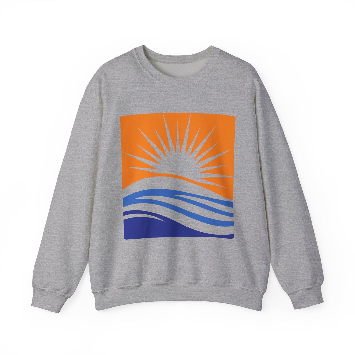 Minimalist beach Sweatshirt - Cozy Unisex, Gift for Friends or Family