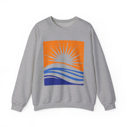 Minimalist beach Sweatshirt - Cozy Unisex, Gift for Friends or Family