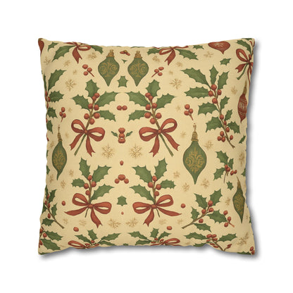 Festive Holiday Pillowcase - Home Cushion Cover