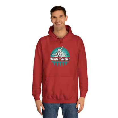 Unisex College Hoodie for Winter Sports Enthusiasts, Cozy Winter Apparel