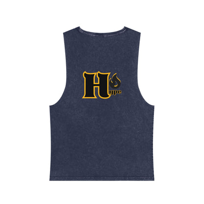 Unisex Stonewash Tank Top -  Casual Wear