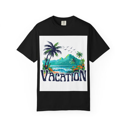 Vacation Vibes Unisex T-Shirt - Perfect for Summer Getaways, Travel Enthusiasts