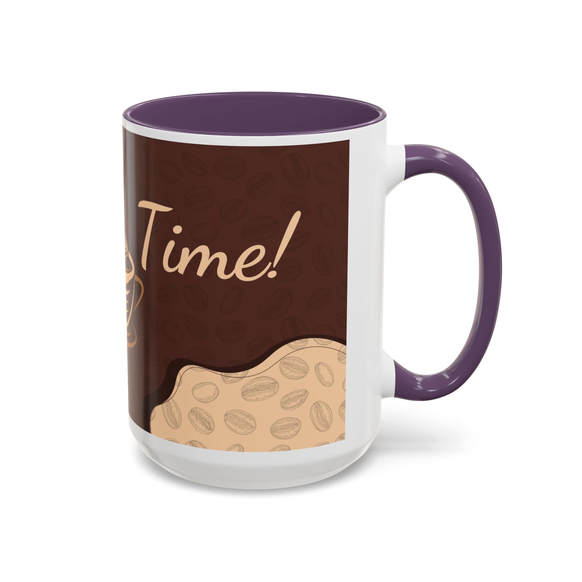 Coffee Time Accent Mug Printify