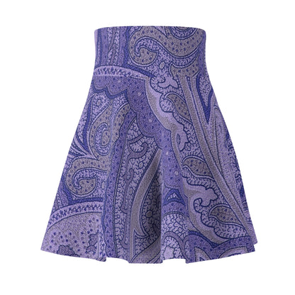 Boho Chic AOP Women's Skater Skirt, Comfortable Everyday Wear