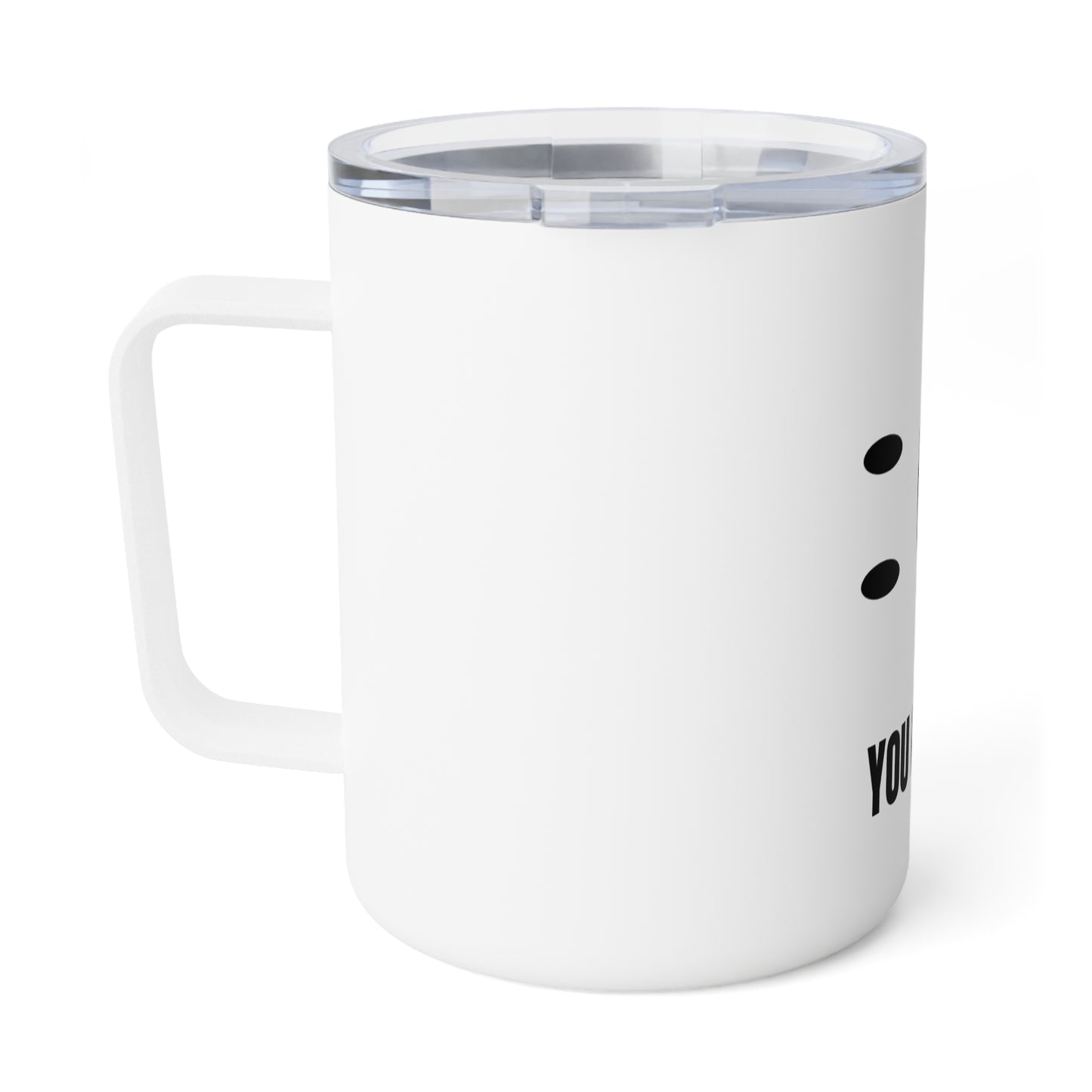 Humorous Insulated Coffee Mug |  Cool Gift for Coffee Lovers, Personalized Coffee Cup Printify