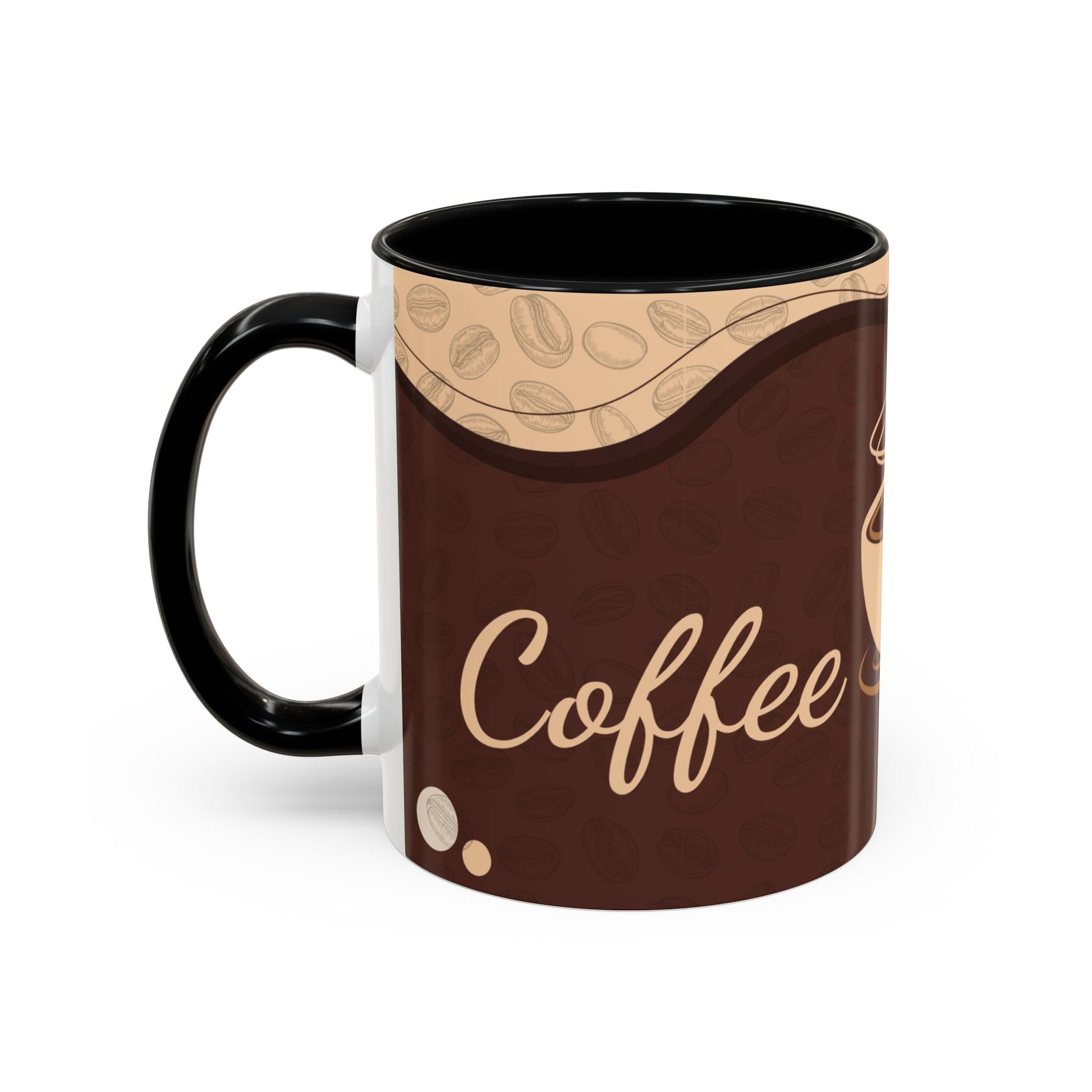 Coffee Time Accent Mug Printify