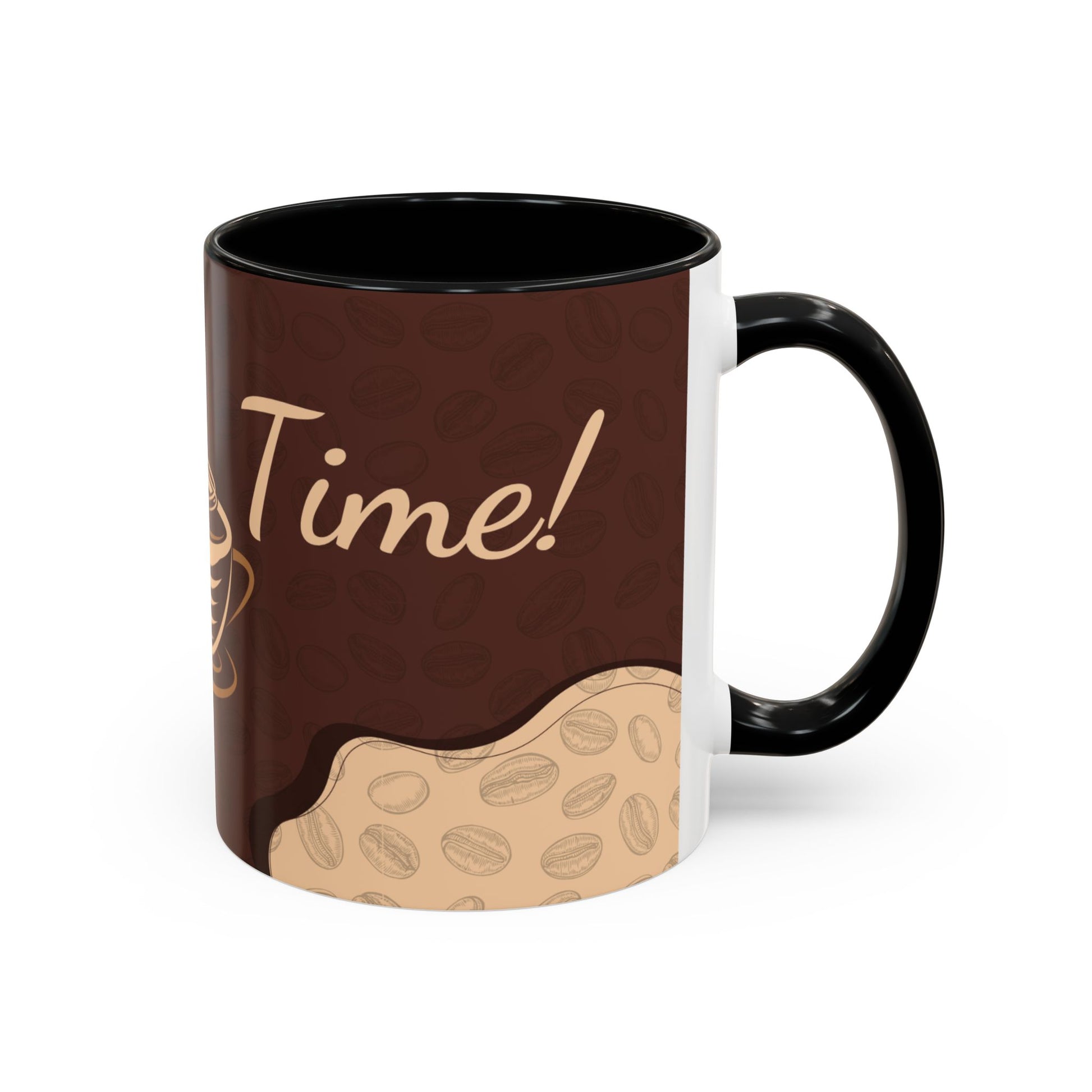 Coffee Time Accent Mug Printify