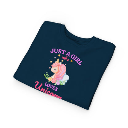Toddler Unicorn Sweatshirt | Cute Kids Pullover, Gift, Toddler Apparel, Everyday Wear
