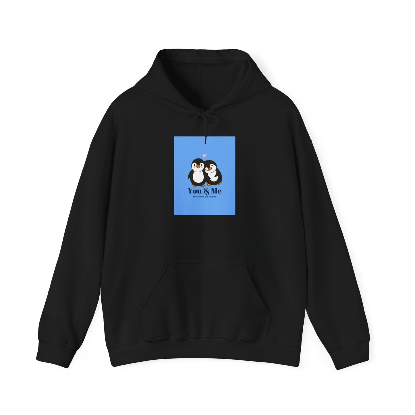 Cute Penguin Love Hoodie - Perfect for Couples, Gifts for Him & Her, Cozy Sweatshirts