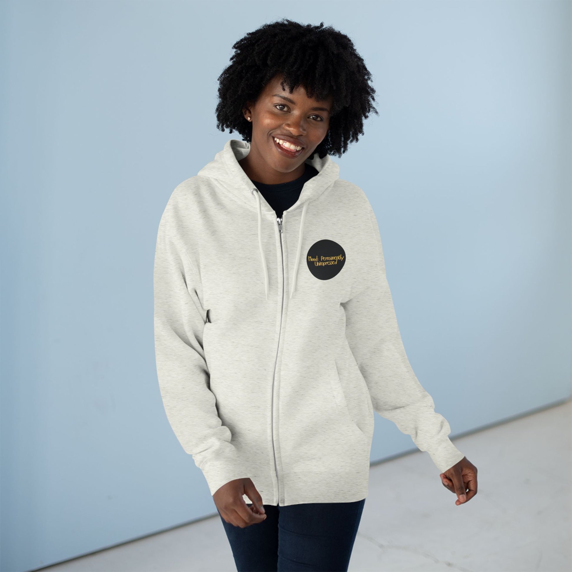 Unisex Zip Hoodie, Casual Streetwear, Trendy Apparel, Everyday Comfort, Perfect for Cool Weather Printify