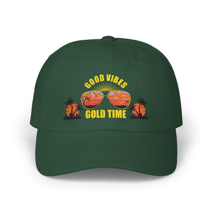 Good Vibes Classic Dad Cap, Unisex Hat, Summer Accessory,Vacation Style