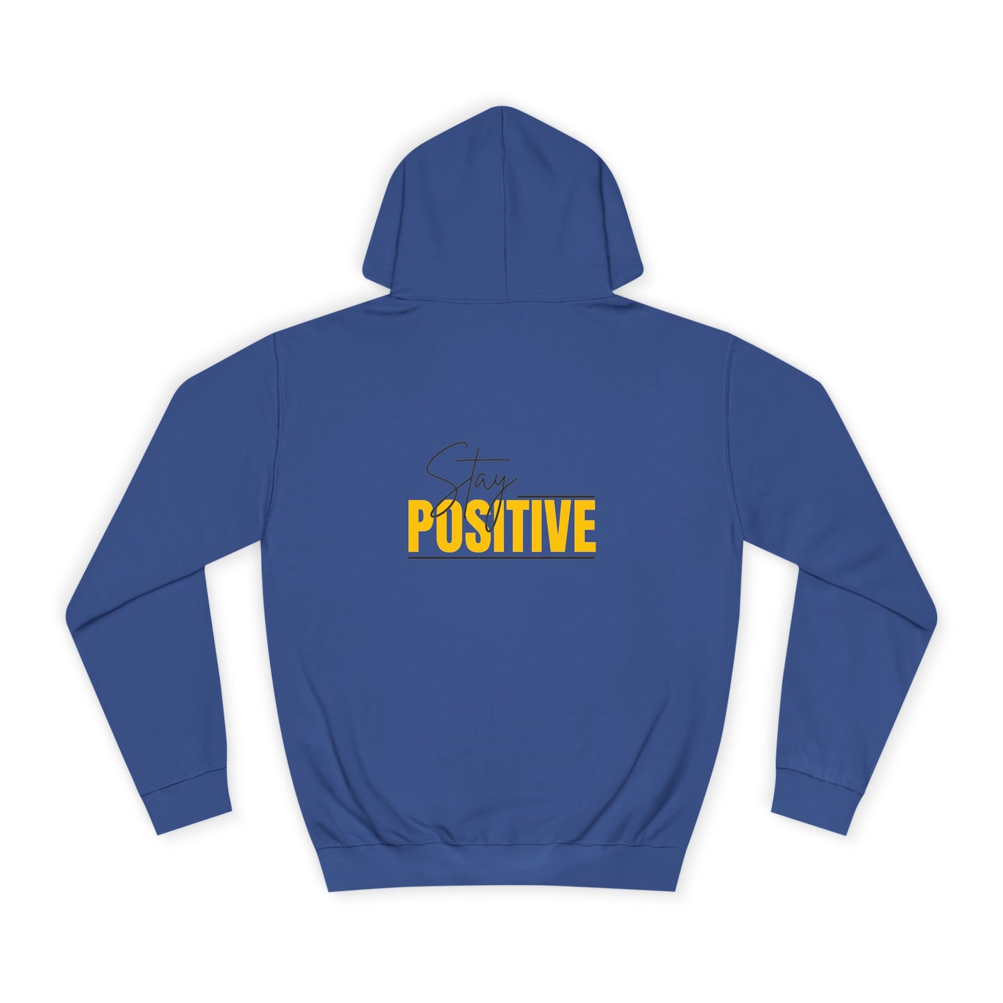 Positive Vibes Unisex College Hoodie, Cozy Sweatshirt