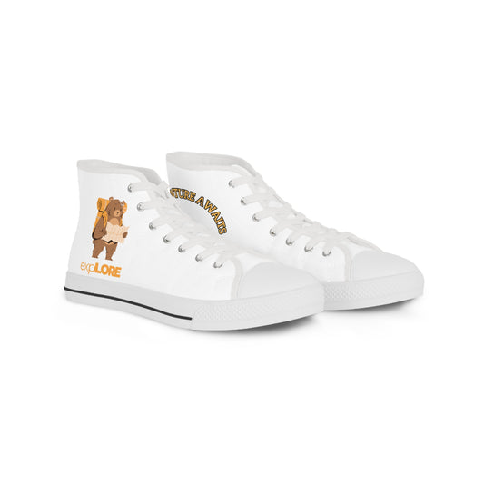 High Top Sneakers for Adventurers, Explore in Style