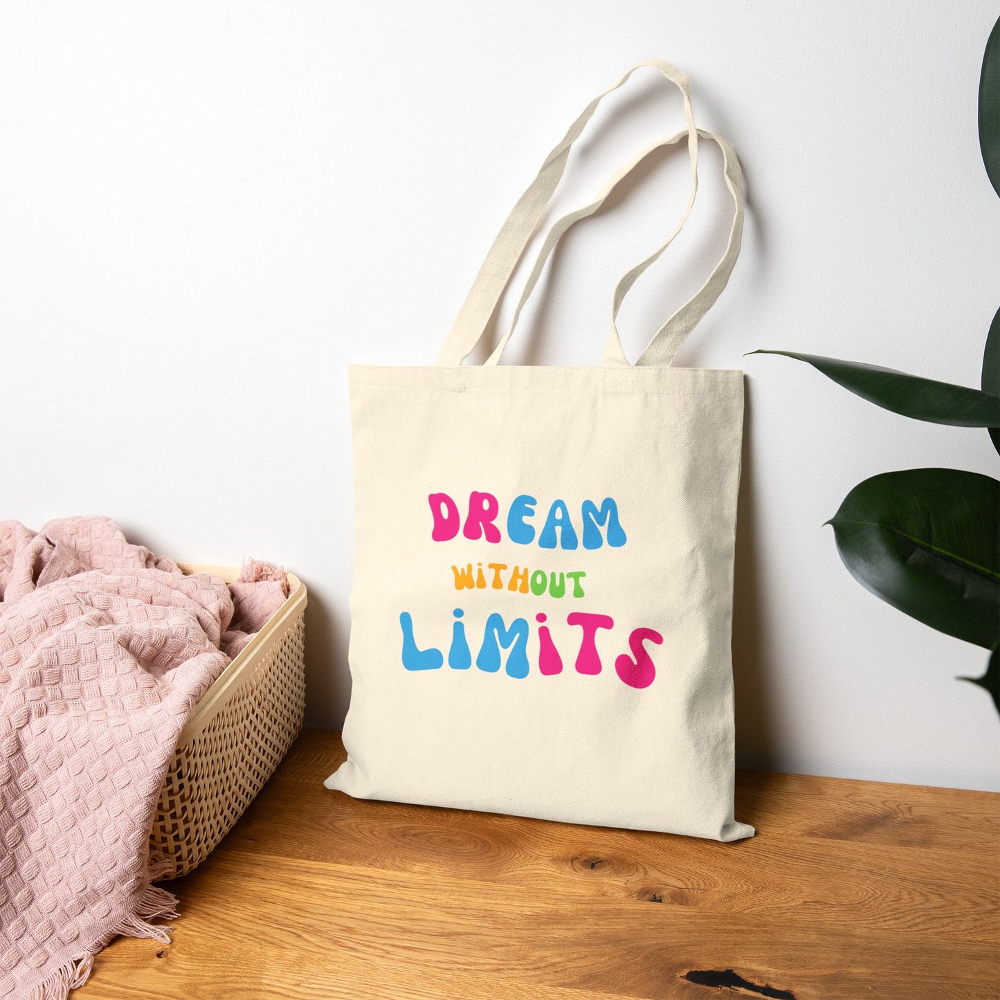 Cotton Canvas Tote Bag  Eco-Friendly Bag