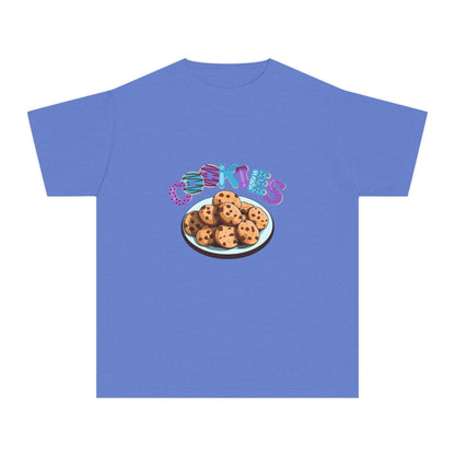 Cookie Lover Youth Tee, Youth Midweight Tee, Sweet Treats Apparel