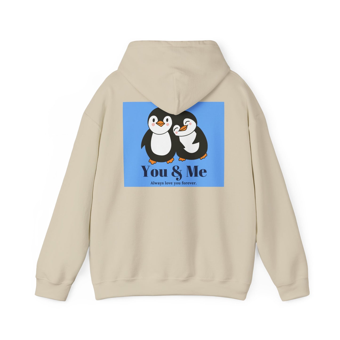 Cute Penguin Love Hoodie - Perfect for Couples, Gifts for Him & Her, Cozy Sweatshirts