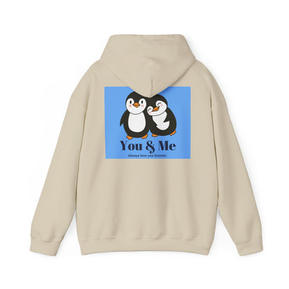 Cute Penguin Love Hoodie - Perfect for Couples, Gifts for Him & Her, Cozy Sweatshirts