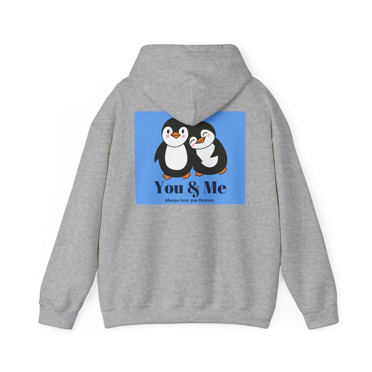 Cute Penguin Love Hoodie - Perfect for Couples, Gifts for Him & Her, Cozy Sweatshirts
