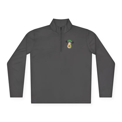Fitness-Inspired Unisex Quarter-Zip Pullover - Casual Exercise Wear Printify