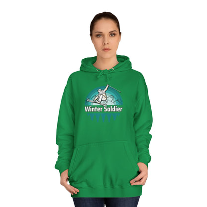 Unisex College Hoodie for Winter Sports Enthusiasts, Cozy Winter Apparel