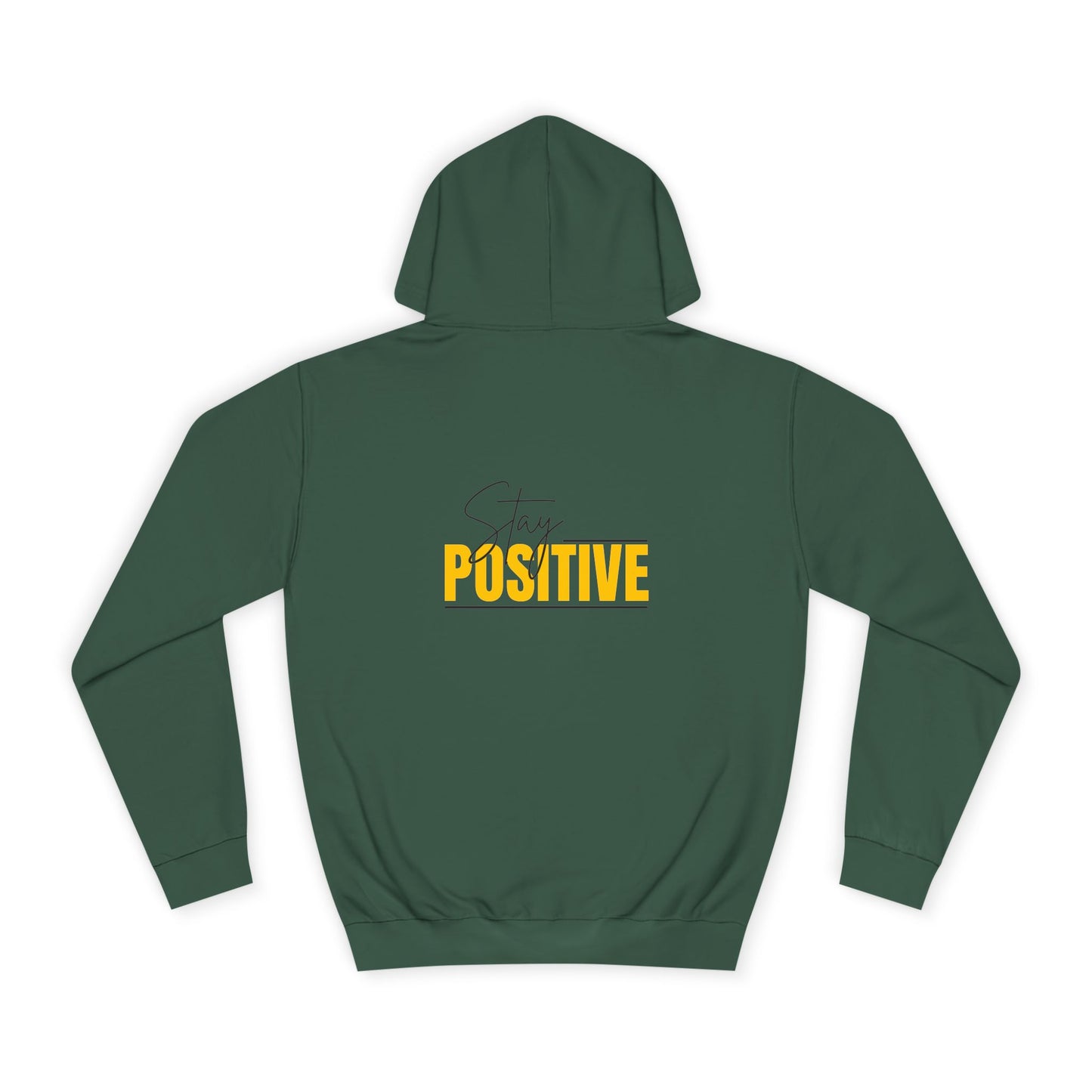 Positive Vibes Unisex College Hoodie, Cozy Sweatshirt Printify