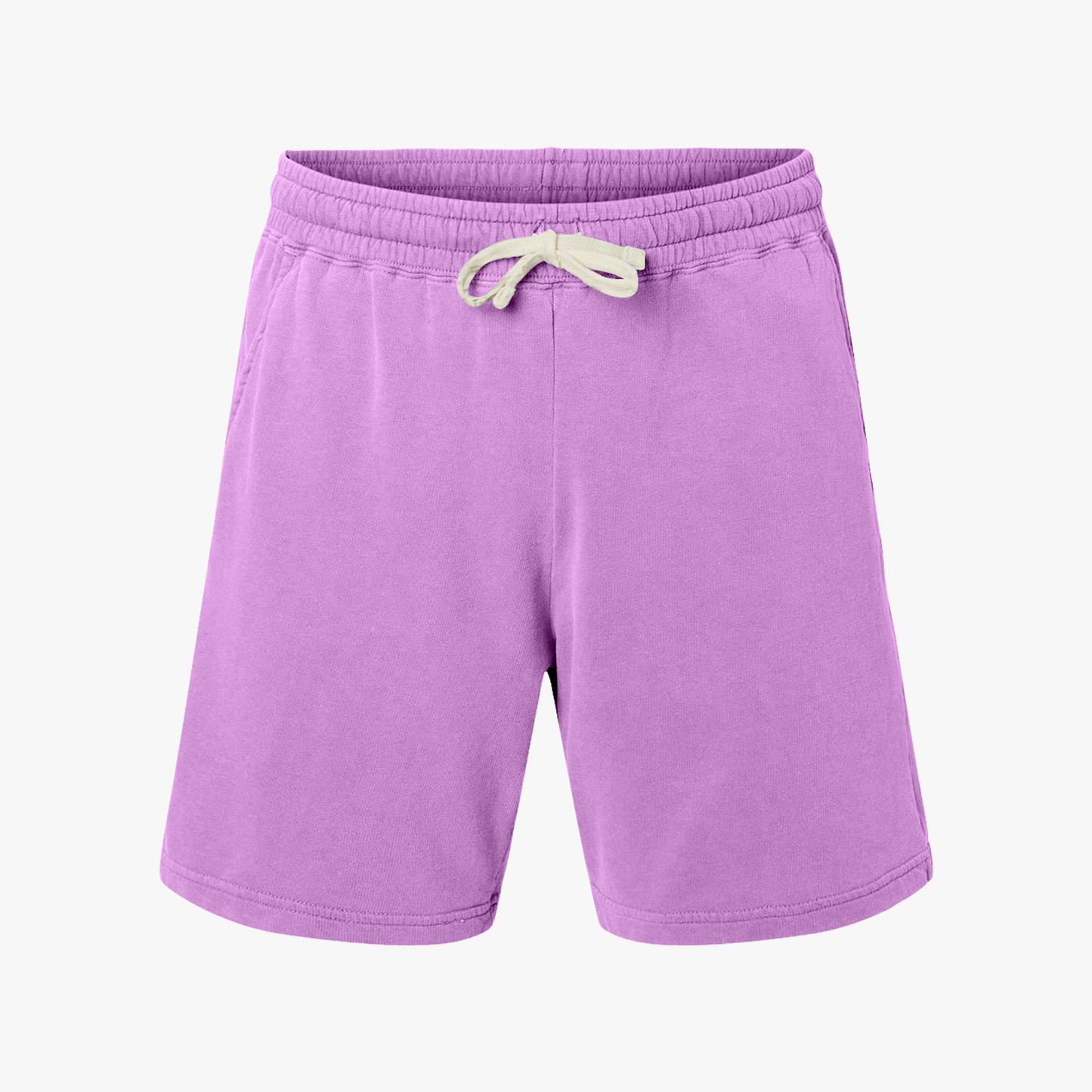 Unisex Lightweight Fleece Sweat Shorts - Workout Comfort