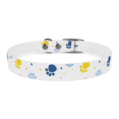 Playful Dog Collar with Colorful Prints, Adjustable Pet Accessory, Perfect for Dog Lovers