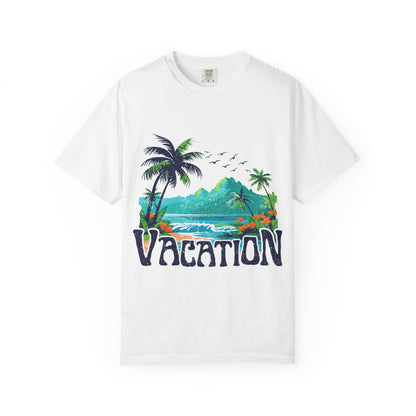 Vacation Vibes Unisex T-Shirt - Perfect for Summer Getaways, Travel Enthusiasts