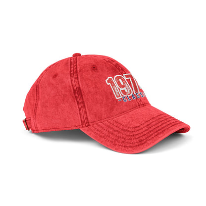 Vintage Embroidered Cap, Retro 1974 Baseball Hat, Unisex Adjustable Hat, Perfect for Casual Wear