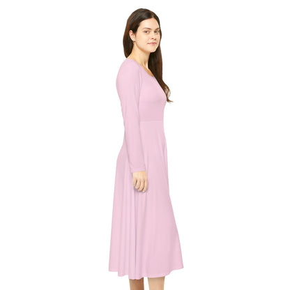 Elegant Women's Long Sleeve Dance Dress