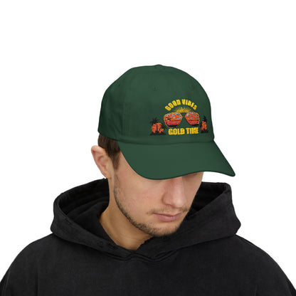Good Vibes Classic Dad Cap, Unisex Hat, Summer Accessory,Vacation Style