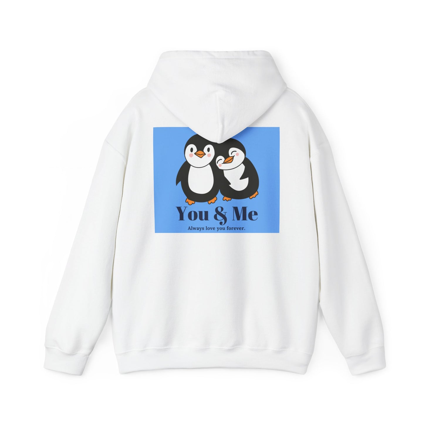 Cute Penguin Love Hoodie - Perfect for Couples, Gifts for Him & Her, Cozy Sweatshirts