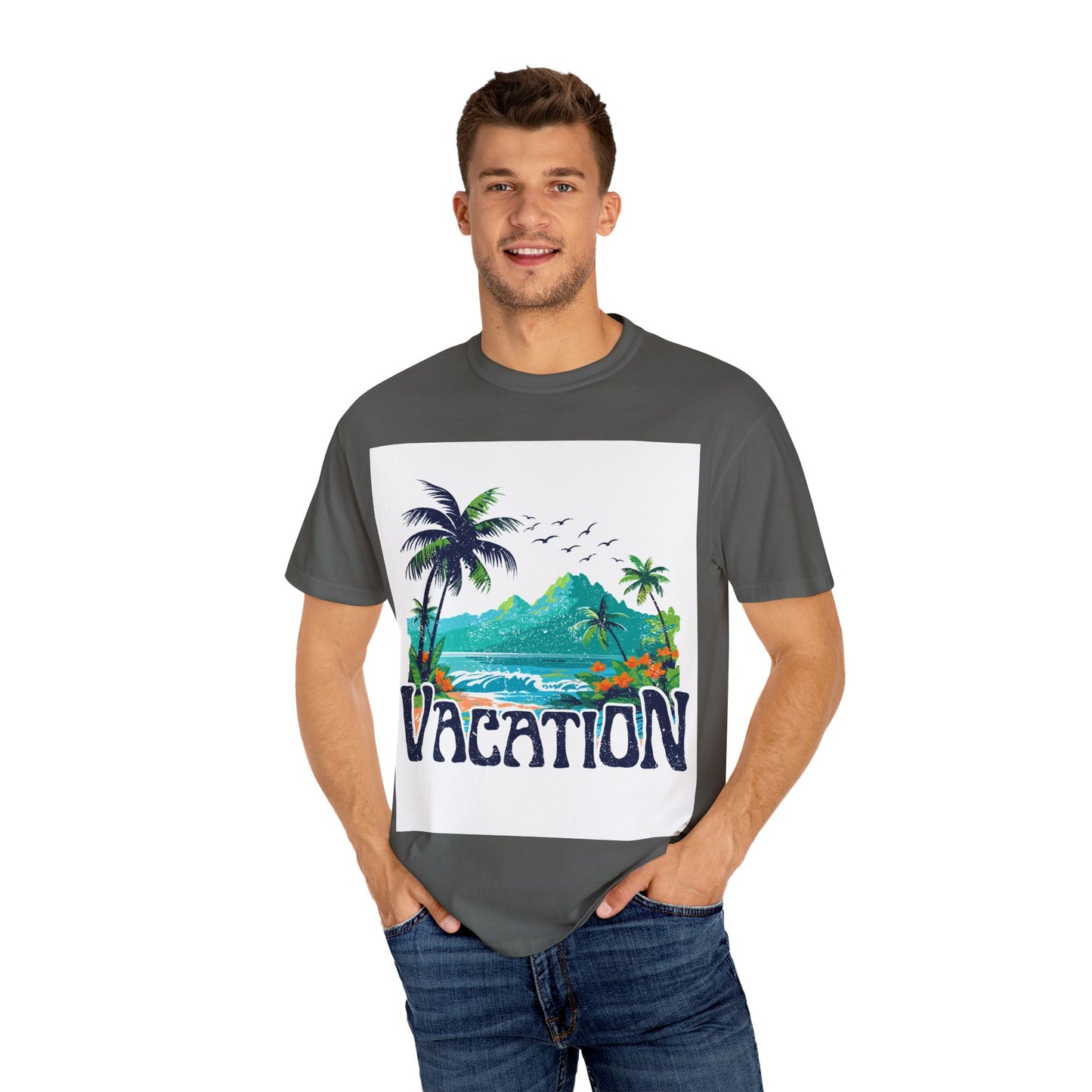 Vacation Vibes Unisex T-Shirt - Perfect for Summer Getaways, Travel Enthusiasts